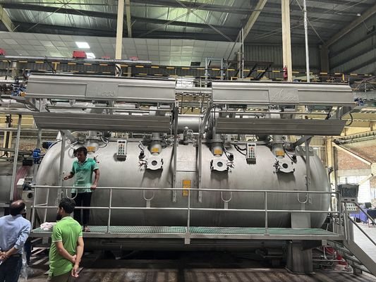 High Efficiency HTHP Fabric Dyeing Machine Multifunctional High Pressure Dyeing Machine