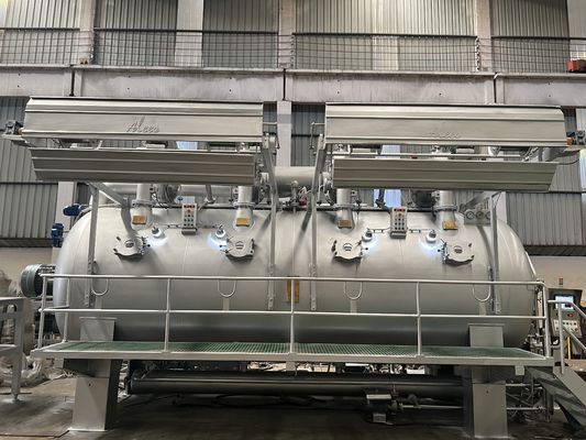 Giá tốt. Máy nhuộm không khí nhiệt độ cao SUS316L Máy nhuộm vải trực tuyến