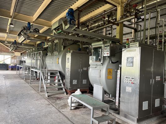 Bom preço. Máquina de tingimento de tecido de algodão a temperatura normal de alta eficiência e baixa ração de álcool em linha