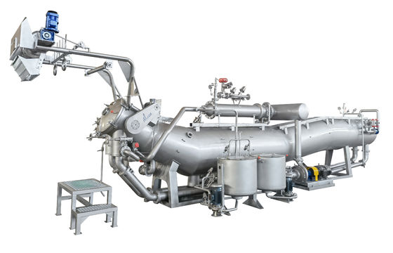 Un buon prezzo. Macchina per tintura a getto a tubo lungo ad alta efficienza 380V, macchina per tintura industriale in linea