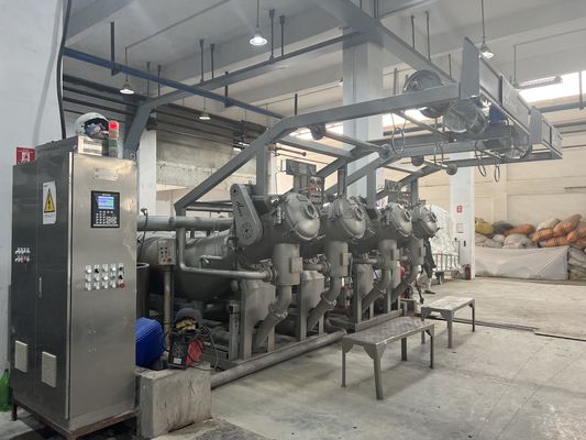 Un buon prezzo. Macchina per tintura orizzontale HTHP, grande capacità, basso rapporto bagno, macchina per tintura a getto in linea