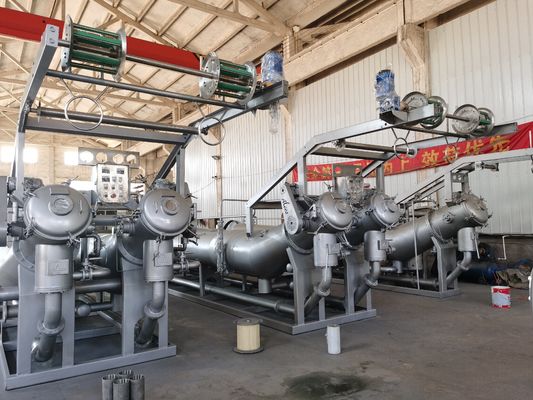 Un buen precio. Máquina continua de teñido de tejidos tejidos 380V 50HZ de alta eficiencia en línea