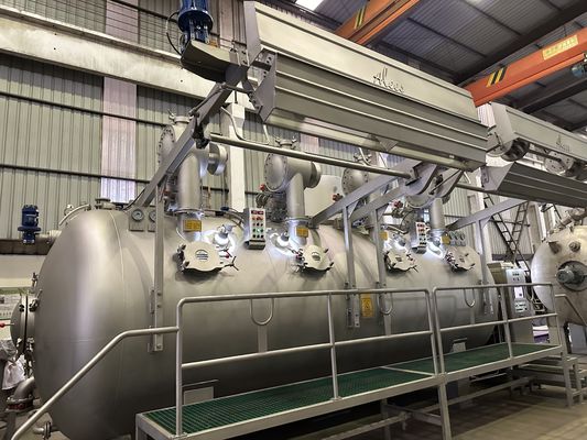 Bom preço. Máquina de Tingimento de Fluxo Suave de Alta Eficiência e Alta Temperatura com Bico Ajustável em linha