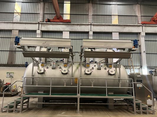 Bom preço. Máquina de tingimento a altas temperaturas extremamente rápida e de baixo consumo em linha