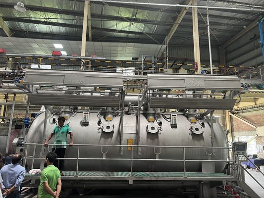 Un buon prezzo. Macchina di tintura ad aria ad alta efficienza a risparmio energetico e ad alta velocità in linea