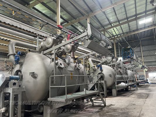 Harga yang bagus Mesin Pewarnaan Multi-aliran Udara dan Cairan Efisiensi Tinggi Konsumsi Rendah HT daring