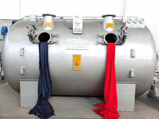 Un buon prezzo. Macchina per tintura a pezza ad aria e liquido SUS316L, macchina per tintura ad alta pressione in linea