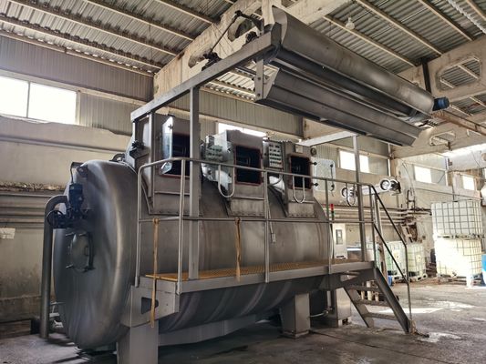 Bom preço. Máquina de tingimento atmosférica de alta eficiência de baixo consumo Máquina de tingimento a pressão normal em linha