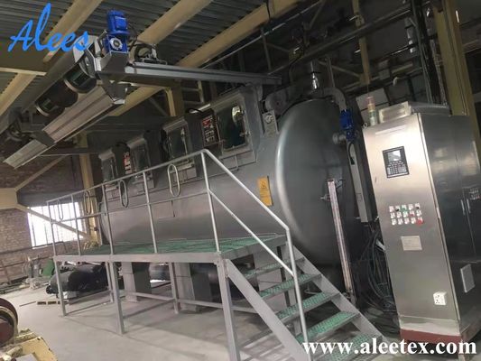 Un buon prezzo. Macchina per tintura asciugamani versatile a forma di O, tintura a pressione normale in linea