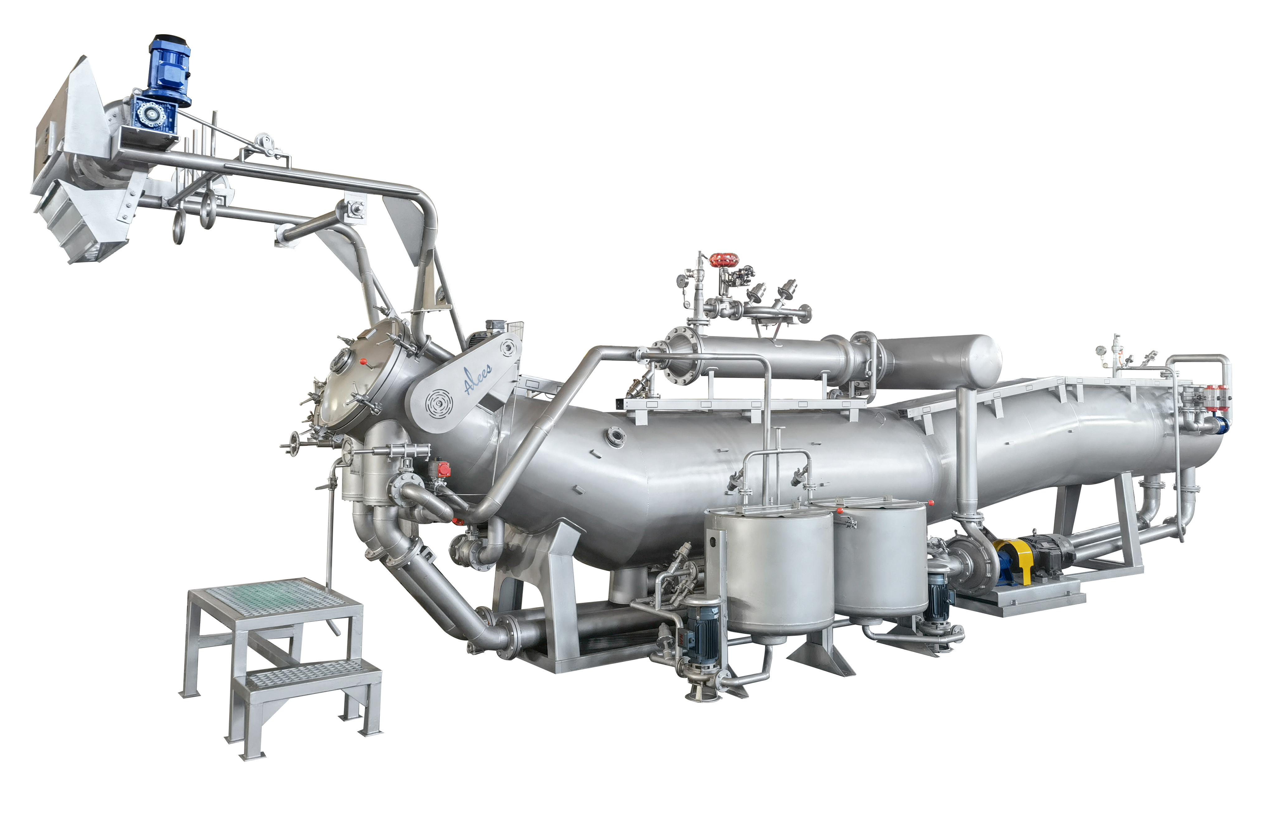 High Efficiency 380V Long Tube Jet Dyeing Machine Industrial Dyeing ...