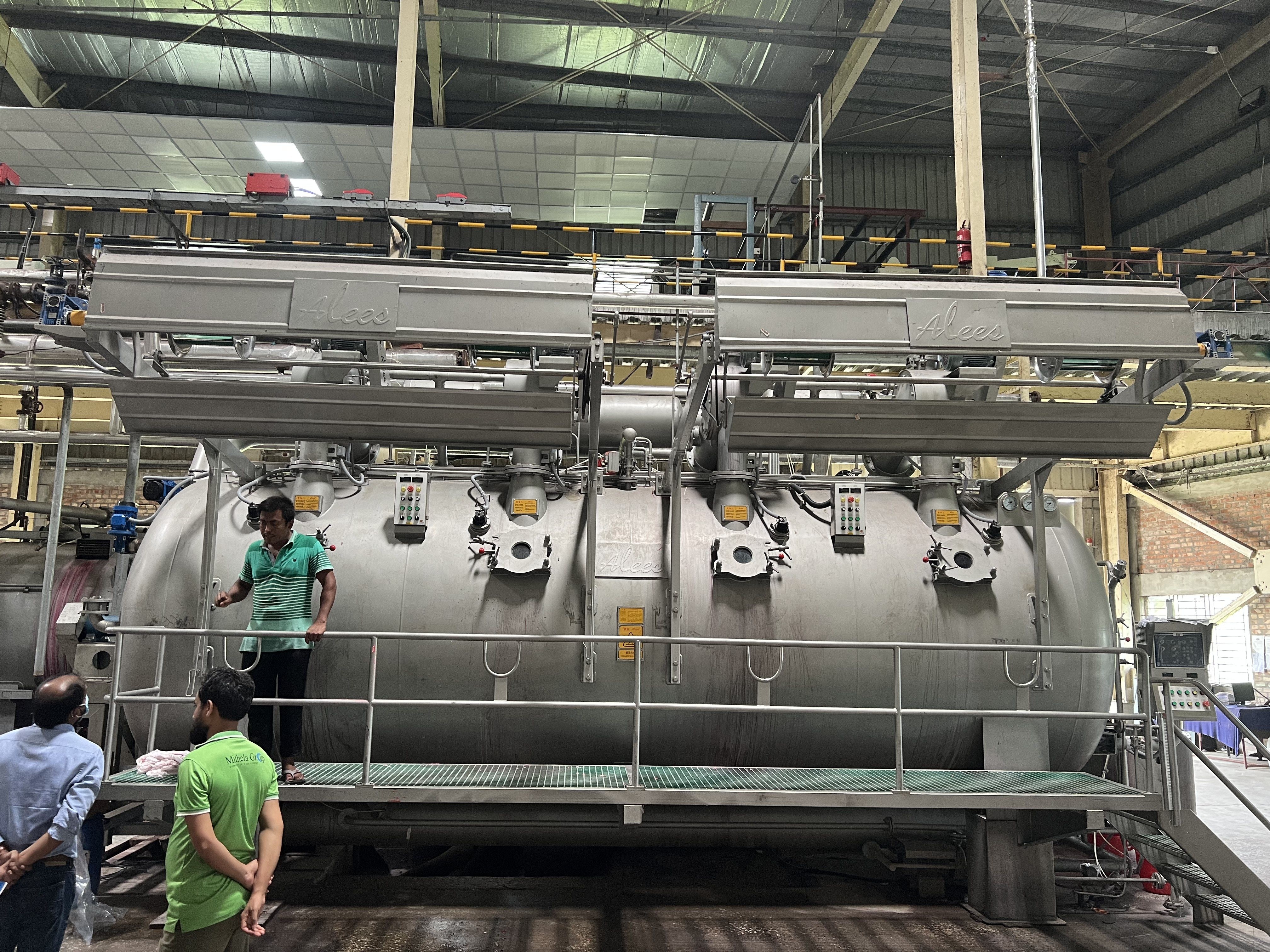 High Efficiency HTHP Fabric Dyeing Machine Multifunctional High ...