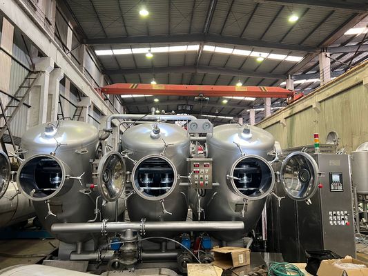 良い価格 高温低アルコール配給 完全自動制御システム 急速染料機 オンライン