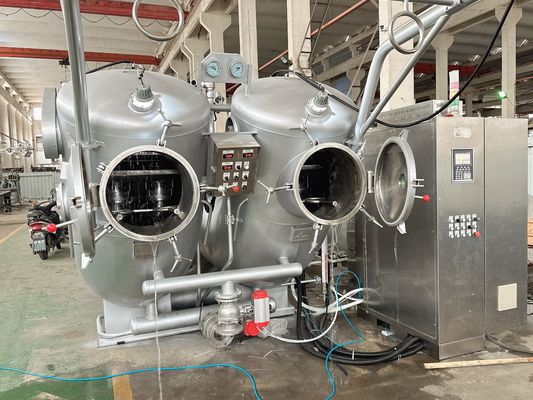 HTHP Full Automatic Control System Low Liquor Ration Dual Flow Dyeing Machine