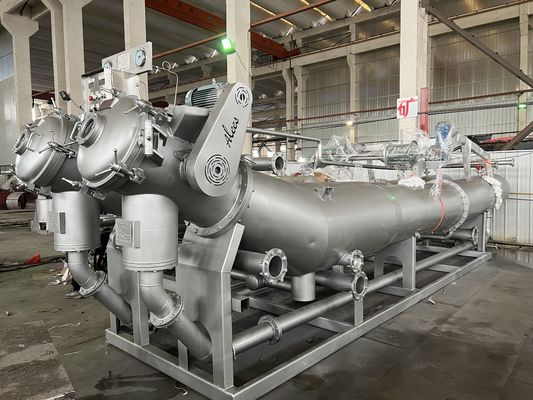 Overflow Woven Fabric Dyeing Machine Adjustable With PLC Based Automation