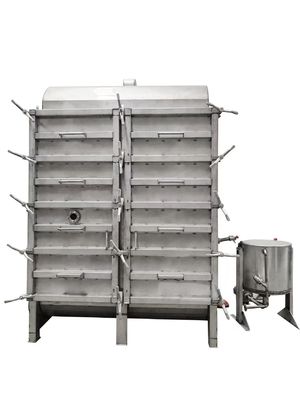 Good price Acrylic Fabric Spray Type Hank Dyeing Machine SUS316L Full Automatic Control System online