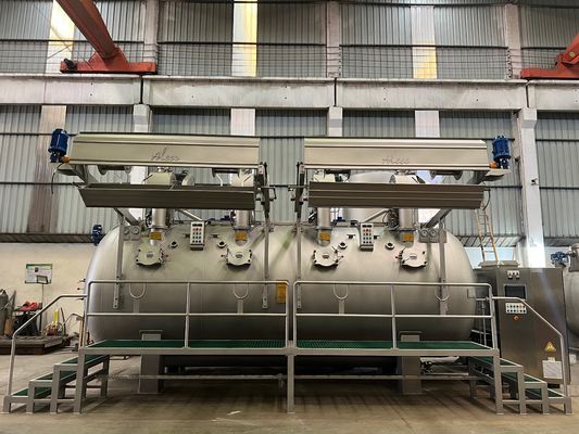 Energy Saving Aerodynamic Fibre Dyeing Machine Hthp Yarn Dyeing Machine