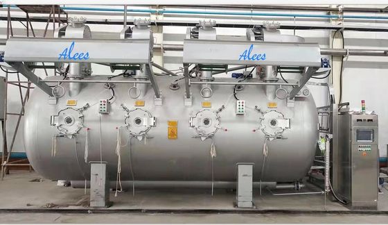 SUS316L Salvo Fabric Dyeing Machine Industrial HTHP Fabric Dyeing Machine