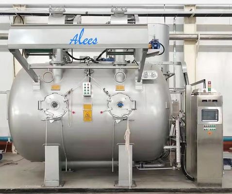 High Efficiency Compact Cotton Yarn Dyeing Machine Horizontal Dyeing Machine