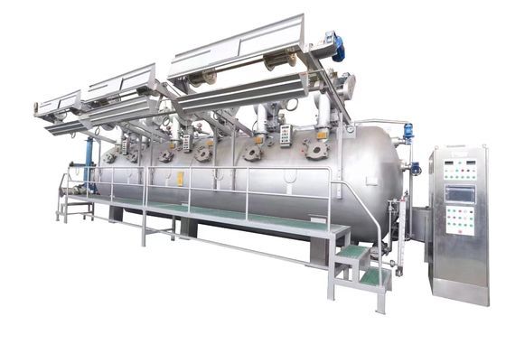 Adjustable Nozzle Environmental Energy Saving Uniform Flow Dyeing Machine