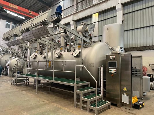 High Efficiency High Temperature Adjustable Nozzle Smart Soft Flow Fabric Dyeing Machine