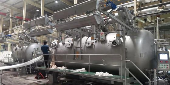 Good price HTHP SUS 316L Multi-Flow Fabric Dyeing Machine online