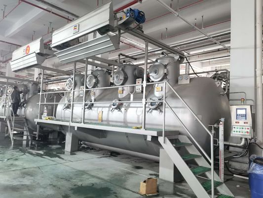 High Efficiency SUS 316L Towel High Temperature Dyeing Machine