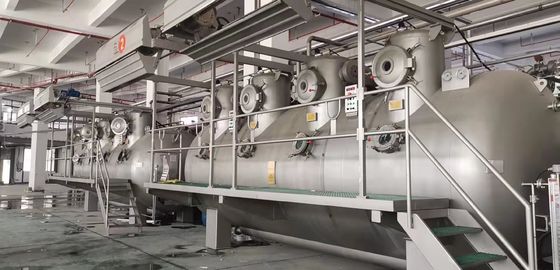 良い価格 低消費量 完全自動制御システム ジェットフロー染料機 オンライン