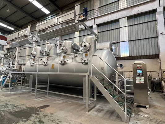 High Temperature High Efficiency Low Consumption Dual-Flow Fabric Dyeing Machine