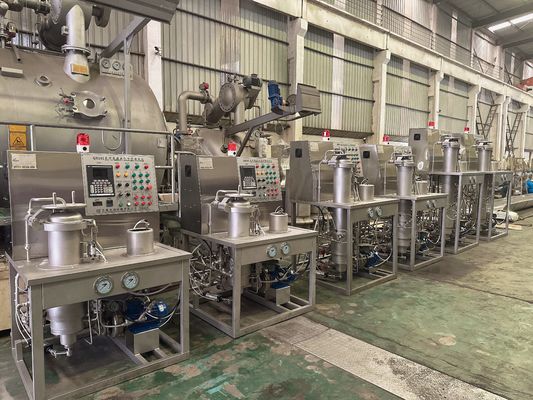 HTHP SUS 316L Low Consumption Package Yarn Sample Dyeing Machine