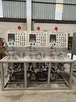 HTHP Low Consumption Full Automatic Control System Package Yarn Sample Dyeing Machine