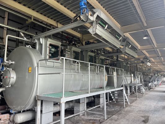Good price Low Liquor Ration Safe Overflow Dyeing Machine Atmospheric Towel Dyeing Machine online