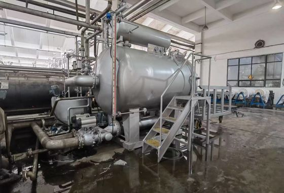 Low Consumption Eco Friendly Horizontal Dyeing Machine Beam Continuous Dyeing Machine