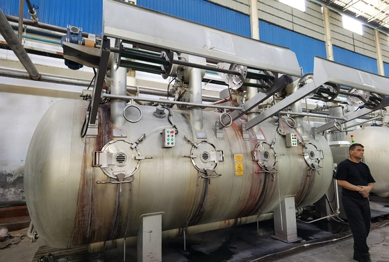 İyi bir fiyat. Düzenlenebilir nozzle yumuşak akışlı yüksek sıcaklıklı boyama makinesi SUS 316L Tam otomatik çevrimiçi