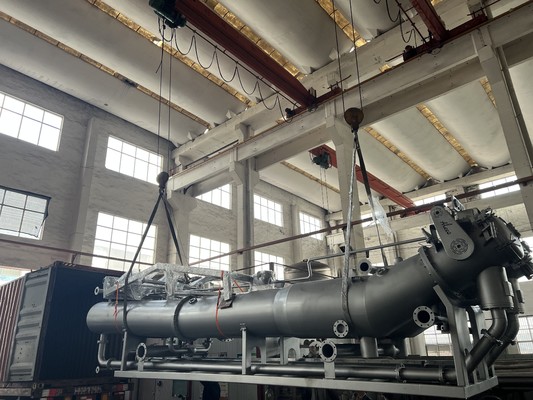 Eco Friendly Woven Fabric Dyeing Machine Stainless Steel Low Liquor Ratio