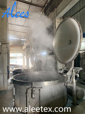 High Temperature Package High Efficiency Hank Fiber Yarn Dyeing Machine